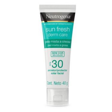 Imagem de Protetor Solar Facial Neutrogena - Sun Fresh Oily Skin Sem Cor FPS 30 40g-Unissex