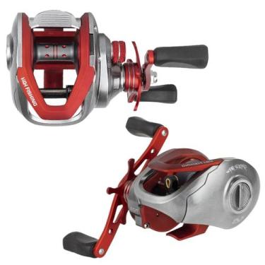 Imagem de Carretilha SPIDER BG 300 Graphite Red 7.0:1 5+1 15kg, Direito