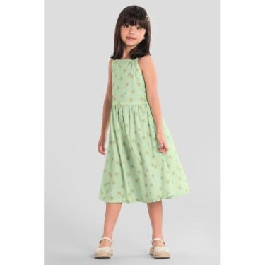 Imagem de Vestido infantil menina estampado Mundi-Feminino