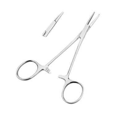 Imagem de Pinça Hemostática Cirúrgica, Tesoura De Pinça, Pinças Para Artérias, A