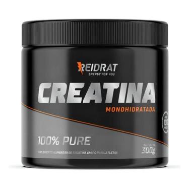 Imagem de Creatina Em Pó Reidrat 300g Suplemento Fitness Pote Sem Sabor