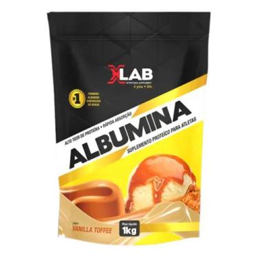 Imagem de Albumina Xlab 1kg Refil Pó De Clara De Ovo Vários Sabores, Vanilla Tof
