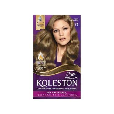 Imagem de Tinta de Cabelo Koleston Louro Cinza Médio 71, Louro Cinza Médio