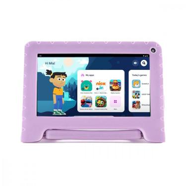 Imagem de Tablet Multi Frozen II com Controle Parental 7 pol 4GB RAM 64GB Android 13 Quad Core + Case + Wi-fi - NB416