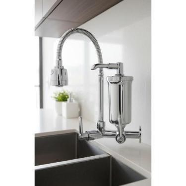 Imagem de Torneira Cozinha ABS Gourmet Filtro 1/4 Volta 2 Jatos - Congratulation