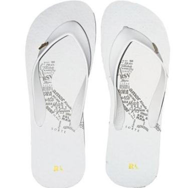 Imagem de Chinelo Reserva Pica Pau Distortion Lines Original Branco-Unissex