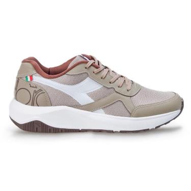 Imagem de Tênis Casual Diadora SForza Marrom e Branco Masculino 44 AREIA/MARROM Diadora-Masculino