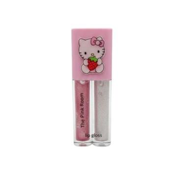 Imagem de Lip Gloss Duplo Brilho Labial Hello Kitty -Kit 2 - - EA ACESSÓRIOS, Ro
