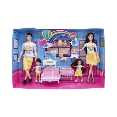 Imagem de Conjunto De Brinquedos Artesanais Para Bonecas, Para Meninas, Mamãe Gr