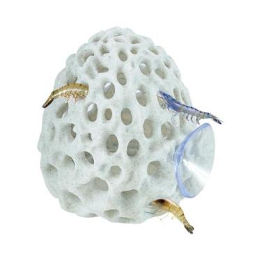 Imagem de Esconderijo Para Peixe Betta Com Ventosa, Decoração De Aquário Para Pe