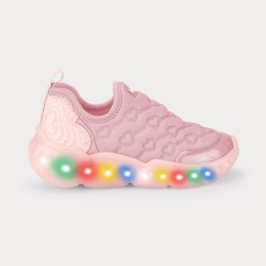 Imagem de Tênis Infantil de Luz Bibi Roller Celebration 3.0 Rosa-Feminino