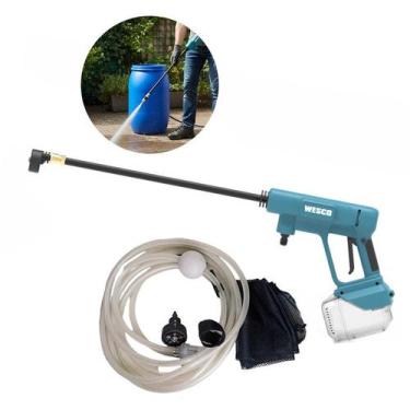 Imagem de Lavadora de Alta Pressão Wesco 18V Portátil, 320 Psi, Multifunção Sem 