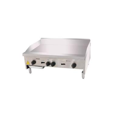 Imagem de Chapa para Lanches à Gás CG9018 3 Queimadores 90cm Linha Americana Venancio