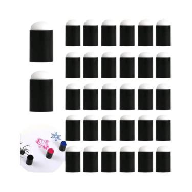 Imagem de 30 Peças De Esponjas De Dedo Para Pintura, Pincéis De Espuma Para Dese