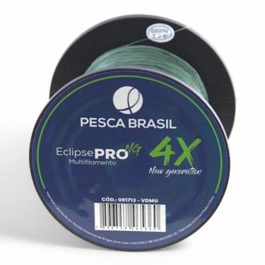 Imagem de Linha de Pesca 500m Multi Eclipse Pro 4X NG Pesca Brasil 0,35 mm-Unissex