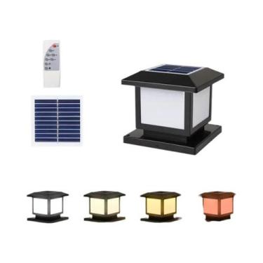 Imagem de Luzes LED Solares À Prova d'Água Para Exterior, Estilo Clássico, Contr