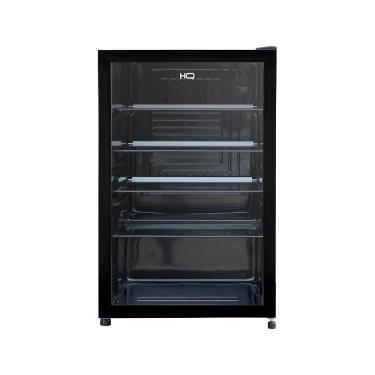 Imagem de Frigobar Expositor Vertical HQ 130 Litros Vidro Duplo Preto HQ-130FBPVL