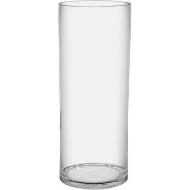 Imagem de VASO DECORATIVO ENFEITE PLANTA PLAIN VIDRO 50x20x20cm TRANSPARENTE