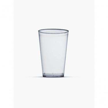 Imagem de Copo Descartável Copo Pic 400 ml Cristal para Bebidas Frias em Plástico Transparente 40 Unidades Higipack