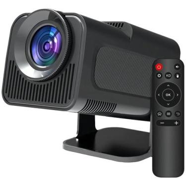 Imagem de Projetor Hy320 Smart TV Android 13 WiFi6 390 ANSI Lumens Full HD 4K Pr