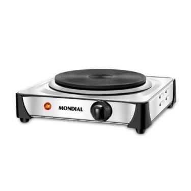 Imagem de Fogão Elétrico Portátil Mondial Fast Cook com Controle de Temperatura 