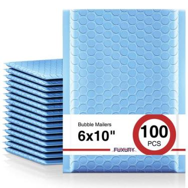 Imagem de Envelopes acolchoados Fuxury 100 un. 15 x 25 cm azul-claro