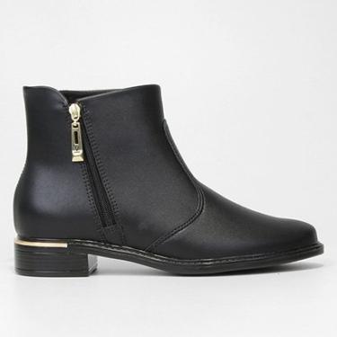 Imagem de Bota Cano Curto Vizzano Zíper Feminina-Feminino