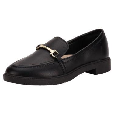 Imagem de Mocassim feminino moleca 5836101, Preto, 36