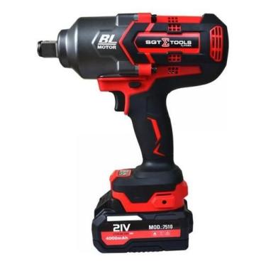 Imagem de Chave De Impacto 3/4 À Bateria 21v 4ah Sgt-7510 Sigma Tools