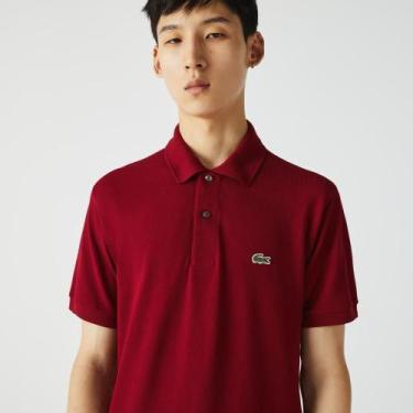 Imagem de Camisa Polo de Caimento Clássico Original L.12.12 - Lacoste, Bordeaux,