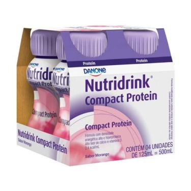 Imagem de Suplemento Nutricional Nutridrink Compact Protein - Morango Integral 1