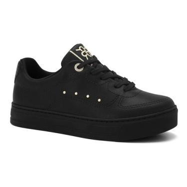 Imagem de Tenis Ramarim Plataforma Casual Chunky Flatform 2693102 Preto, 35 BR, 