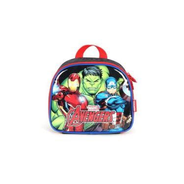 Imagem de Lancheira Escolar Infantil Vingadores By Up4you - Luxcel, Único, Preto