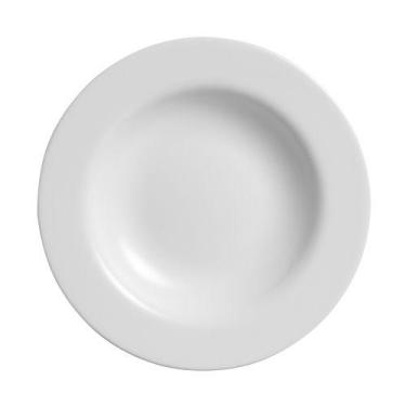 Imagem de Conjunto com 6 pratos fundo branco perola plus - Alleanza Cerâmica
