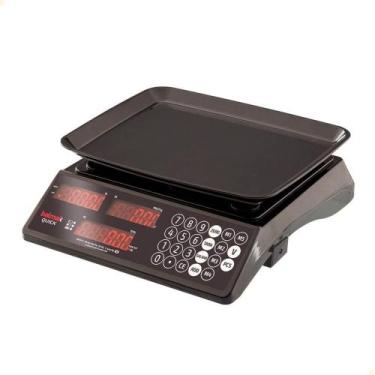 Imagem de Balança Digital Balmak QUICK33B 33kg 3 Em 1 Com Bateria LED Vermelho B