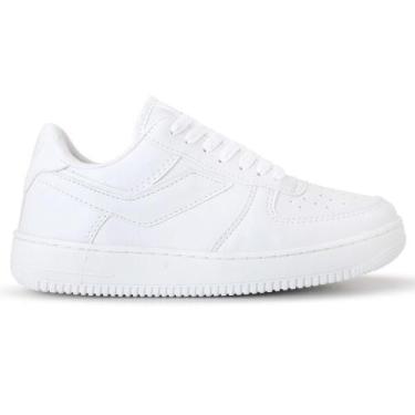 Imagem de Tênis Feminino Casual ForPlay Branco Lançamento, Branco, 36
