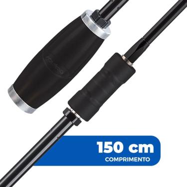 Imagem de Antena PX Viúva Negra 11 Metros com Base Plástico Poliuretano e Bobina Central para Faixa do Cidadão Aquário