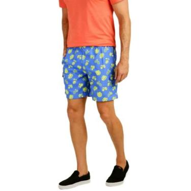 Imagem de Shorts Masc. Cargo Yacht Master - 7083 - LUKE BY YACHT MASTER, Azul c,