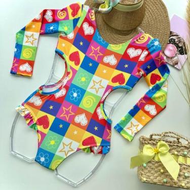 Imagem de Maio infantil moda blogueirinha - Pirulitando Moda Infantil, Maiô cora