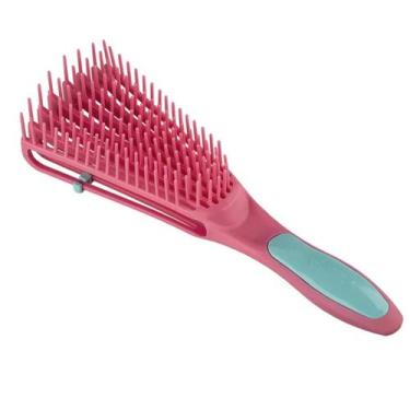 Imagem de Escova De Cabelo Caracol Dompel Polvo Cor:Rosa Escuro, Rosa Escuro