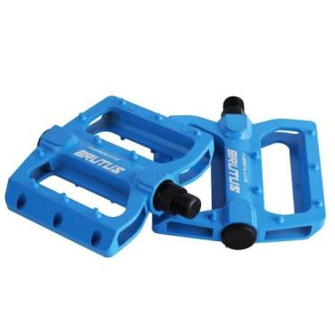 Imagem de Pedal Brutus Plataforma Flat BMX / MTB / DH / Enduro 9/16 Bike Alumíni