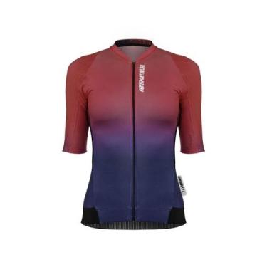 Imagem de Camisa asw active 2.0 feminina aurora rosa marinho p