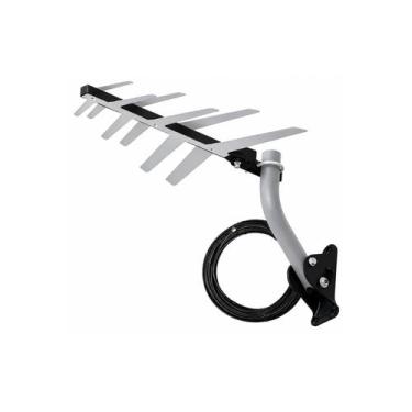 Imagem de Antena Digital Externa HDTV UHF Sinal Forte Cabo 10m - Aquário