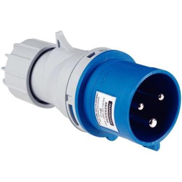 Imagem de Plugue Móvel Industrial 2P+T 32 A 220-250 Vca 6 H Tramontina