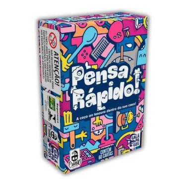 Imagem de Pensa rápido! jogo de carta - pra001 - Galápagos / Cranio Creations