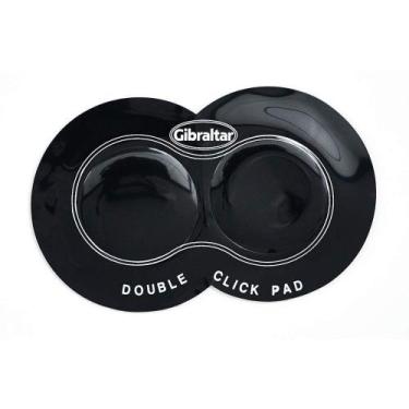 Imagem de Pad Protetor para Bumbo Pedal Duplo SC-GDCP Disco Metal Preto Gibralta