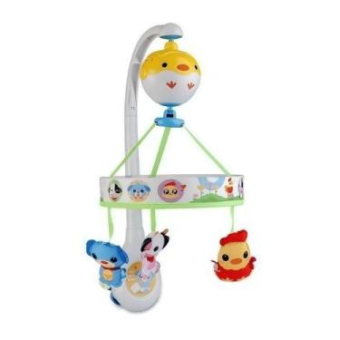 Imagem de Mobile Musical Animais com Melodia Relaxante para Berço Zoop Toys