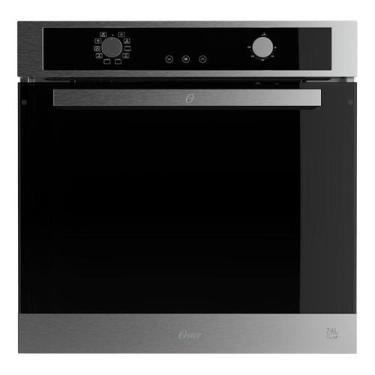 Imagem de Forno Eletrico Embutir 74l Inox Preto 220v Grill Cook Oster 220v Inox,