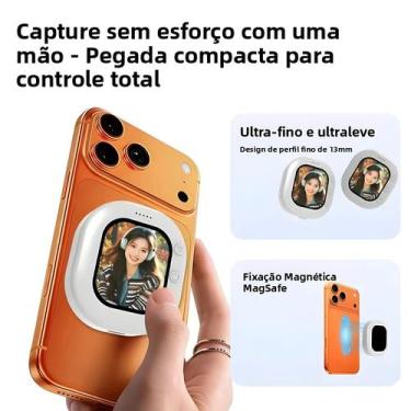 Imagem de Mini Projetor Magnético Sem Fio Para Celular Câmera De Vídeo Selfie Vl