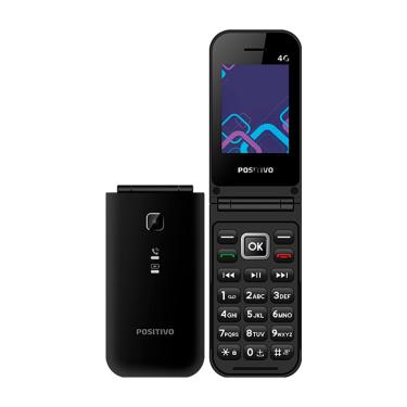 Imagem de Celular Positivo P51 Dual Chip 4G Botão SOS Câmera Preto